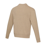 Unisex trui van gerecycled polyester 280 g/m² Elevate NXT derde weergave achterkant