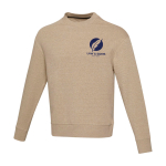Unisex trui van gerecycled polyester 280 g/m² Elevate NXT weergave zeefdruk