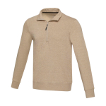 Unisex trui van gerecycled materiaal 280 g/m² Elevate NXT kleur ivoor