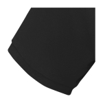 Polo met korte mouwen van katoen in piqué 200 g/m² Elevate Life kleur zwart weergave detail 2