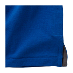 Polo met korte mouwen van katoen in piqué 200 g/m² Elevate Life kleur blauw