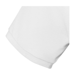 Polo met korte mouwen van katoen in piqué 200 g/m² Elevate Life kleur wit weergave detail 2