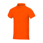 Polo met korte mouwen van katoen in piqué 200 g/m² Elevate Life kleur oranje
