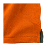 Polo met korte mouwen van katoen in piqué 200 g/m² Elevate Life kleur oranje