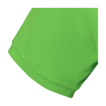 Polo met korte mouwen van katoen in piqué 200 g/m² Elevate Life kleur neon groen weergave detail 2