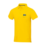 Polo met korte mouwen van katoen in piqué 200 g/m² Elevate Life weergave zeefdruk