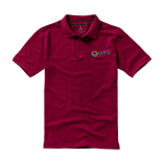 Polo met korte mouwen van katoen in piqué 200 g/m² Elevate Life