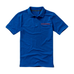 Polo met korte mouwen van katoen in piqué 200 g/m² Elevate Life weergave zeefdruk
