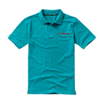 Polo met korte mouwen van katoen in piqué 200 g/m² Elevate Life