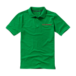 Polo met korte mouwen van katoen in piqué 200 g/m² Elevate Life weergave zeefdruk