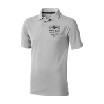 Polo met korte mouwen van katoen in piqué 200 g/m² Elevate Life