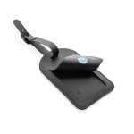 Volglabel voor bagage met Apple FindMy kleur zwart derde weergave