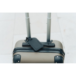Volglabel voor bagage met Apple FindMy kleur zwart sfeer weergave