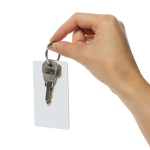 Ultradunne traceerkaart voor portemonnee met Find My kleur wit zevende weergave