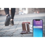 Ultradunne traceerkaart voor portemonnee met Find My kleur wit sfeer weergave 2