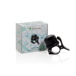 Fietsbel met locator compatibel met Find My kleur zwart weergave met doos