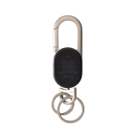 Sleutelhanger met oplaadbare locator compatibel met Find My kleur zwart tweede weergave