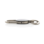 Sleutelhanger met oplaadbare locator compatibel met Find My kleur zwart vijfde weergave