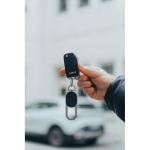 Sleutelhanger met oplaadbare locator compatibel met Find My kleur zwart sfeer weergave 2