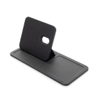 Lade van gerecycled polyester met 3-in-1 draadloze oplader kleur zwart