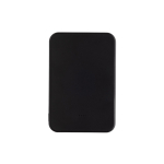 Powerbank van gerecycled plastic met twee poorten 5.000 mAh kleur zwart tweede weergave