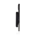 Draadloze magnetische powerbank van gerecycled plastic 5.000 mAh kleur zwart vijfde weergave