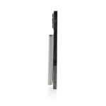 Powerbank met magnetische draadloze oplading en indicator 5.000 mAh kleur zilver vijfde weergave