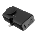 Oplader voor horloge en meerdere apparaten met vermogen van 20W kleur zwart weergave 13