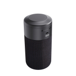 Milieuvriendelijke speaker met hoogwaardig geluid en 10W subwoofer kleur zwart met afdrukgebied