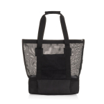 Elegante 2-in-1 koelrugtas van RPET met PEVA-voering van 20L kleur zwart derde weergave