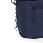 Koelbox met stevige bovenhandgreep en schouderband 10L kleur marineblauw zesde weergave