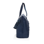 XL thermotas van RPET met twee handvatten en schouderband 30L kleur marineblauw vierde weergave