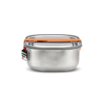 Lunchbox van roestvrij staal met bestek en band Black+Blum 1L derde weergave