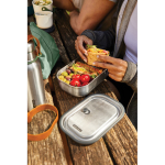 Lunchbox van roestvrij staal met bestek en band Black+Blum 1L sfeer weergave 2