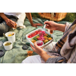 Lunchbox met binnenbakjes en vork Black+Blum 1L sfeer weergave 3