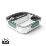 Lunchbox met binnenbakjes en vork Black+Blum 1L