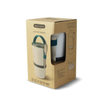 Beker-lunchbox met 2 luchtdichte bakjes Black+Blum 900ml kleur turkoois weergave met doos
