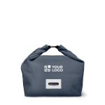 Milieuvriendelijke verzegelde tas voor jouw lunchbox Black+Blum 6,7L kleur grijs met afdrukgebied