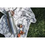 Thermosfles van roestvrij staal met handvat Black+Blum 500ml kleur olijfgroen