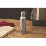 Thermosfles van roestvrij staal met handvat Black+Blum 500ml kleur olijfgroen