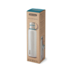 Thermosfles van roestvrij staal met handvat Black+Blum 750ml kleur turkoois weergave met doos