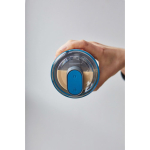 Thermosbeker van rvs met lekvrije sluiting Black+Blum 600ml kleur turkoois