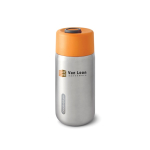 Thermosmok van roestvrij staal met lekvrije sluiting Black+Blum 340ml weergave met logo