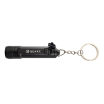 Oplaadbare en ultrakrachtige sleutelhanger-zaklamp met LED Gearx kleur zwart vierde weergave