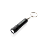 Oplaadbare en ultrakrachtige sleutelhanger-zaklamp met LED Gearx kleur zwart weergave met logo