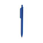 Milieuvriendelijke pen met grote clip en blauwe Dokumental®-inkt kleur blauw