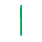 Milieuvriendelijke pen met grote clip en blauwe Dokumental®-inkt kleur groen tweede weergave