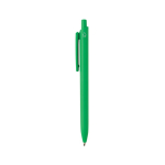 Milieuvriendelijke pen met grote clip en blauwe Dokumental®-inkt kleur groen derde weergave