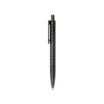 Milieuvriendelijke pen met geometrisch design en Dokumental®-inkt kleur zwart derde weergave