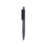 Milieuvriendelijke pen met geometrisch design en Dokumental®-inkt kleur marineblauw